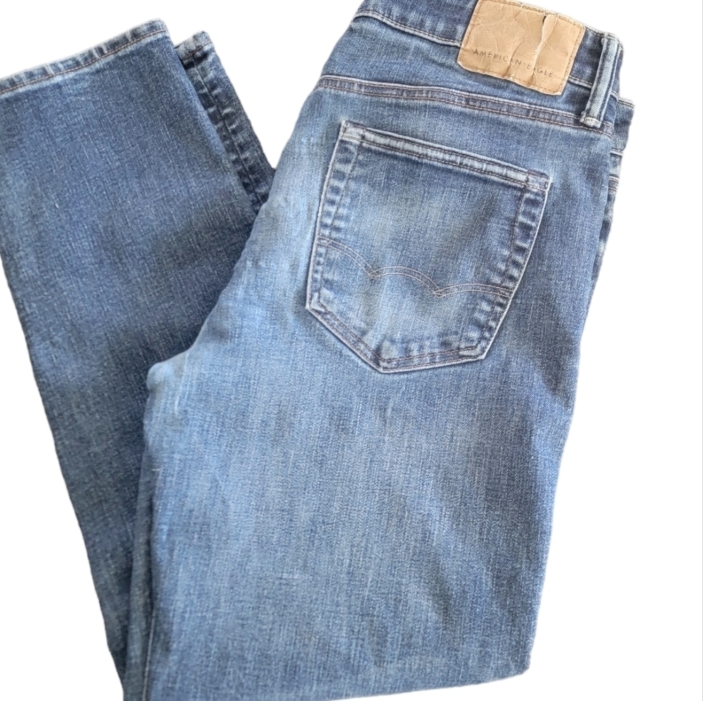 American Eagle Airflex+  Athletic Fit Jeans Size 32/30 - Picture 4 of 8